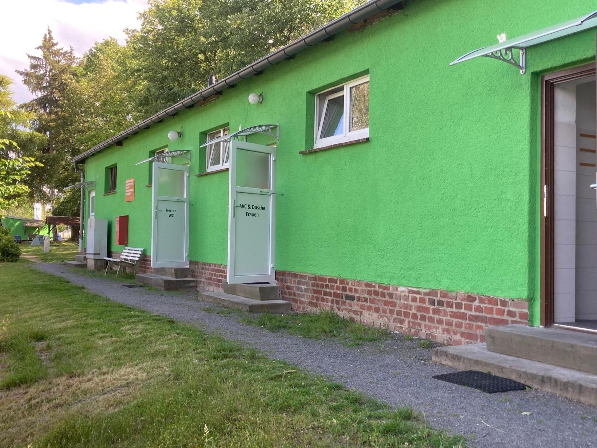 Campingplatz Koberbachtalsperre - Campingfass Mieten Langenbernsdorf Εξωτερικό φωτογραφία