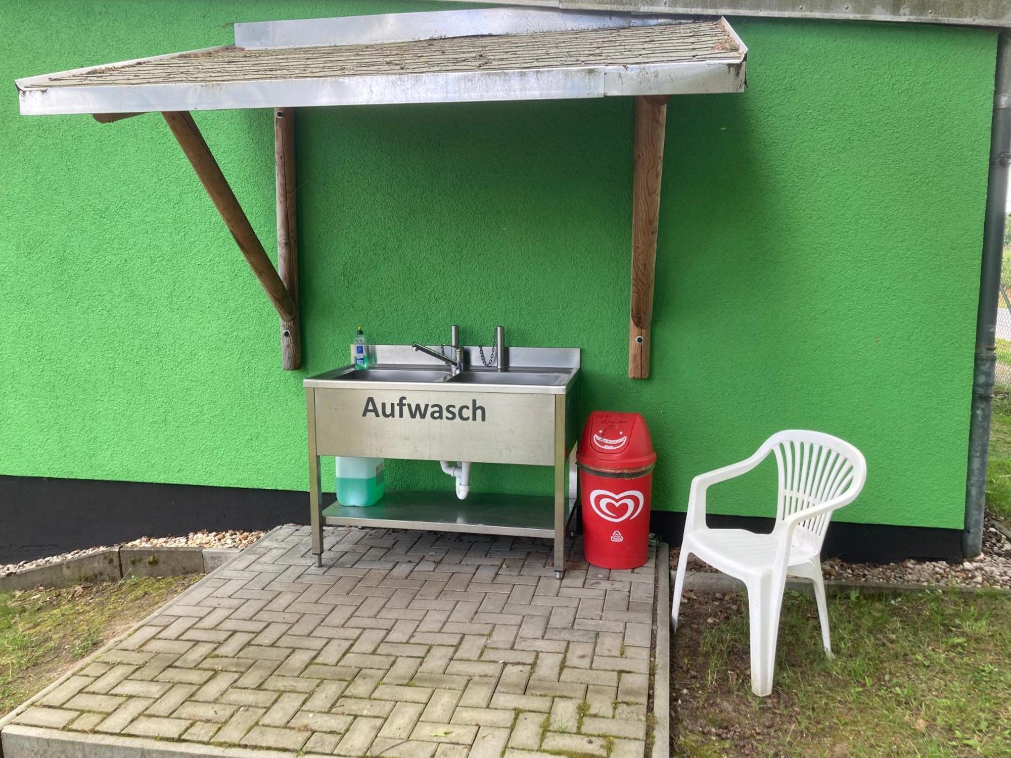 Campingplatz Koberbachtalsperre - Campingfass Mieten Langenbernsdorf Εξωτερικό φωτογραφία