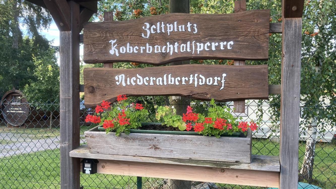 Campingplatz Koberbachtalsperre - Campingfass Mieten Langenbernsdorf Εξωτερικό φωτογραφία